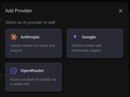 Add an AI Provider
