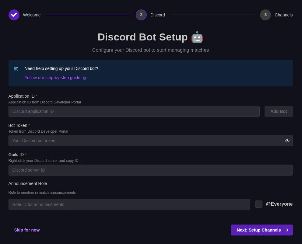 Discord Settings